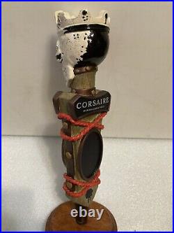 CORSAIRE MICRO BRASSIERE PIRATE HELLES LAGER draft beer tap handle. CANADA