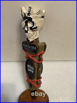 CORSAIRE MICRO BRASSIERE PIRATE HELLES LAGER draft beer tap handle. CANADA