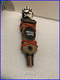 CORSAIRE MICRO BRASSIERE PIRATE HELLES LAGER draft beer tap handle. CANADA