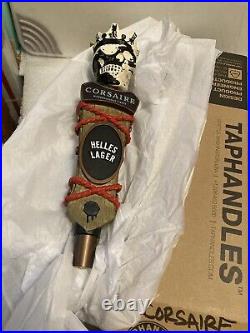 CORSAIRE MICRO BRASSIERE PIRATE HELLES LAGER draft beer tap handle. CANADA