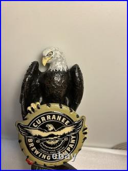 CURAHEE BREWING LUCKY SCARS IPA BALD EAGLE beer tap handle NORTH CAROLINA