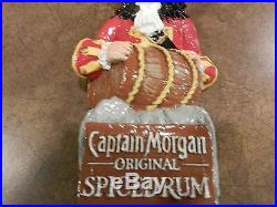 Captain Morgan Spiced Rum Beer Tap Brew Rare Cast Resin Handle Pull Bar Vintage