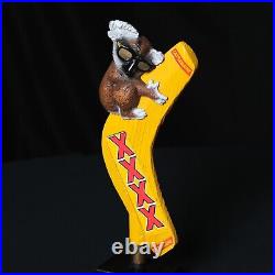 Castlemaine XXXX Boomerang Koala Bear Beer Tap Handle Knob