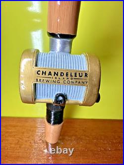 Chandeleur Island Brewing Co Fishing BEER Tap Handle 10.5 Gulfport MISSISSIPPI