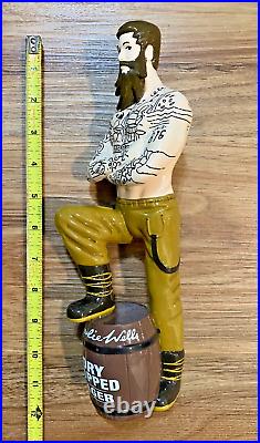 Charlie Wells Beer Tap Handle Knob Keg Draft Bar Topper Brewing Dry Hopped Lager