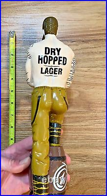 Charlie Wells Beer Tap Handle Knob Keg Draft Bar Topper Brewing Dry Hopped Lager