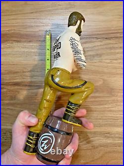 Charlie Wells Beer Tap Handle Knob Keg Draft Bar Topper Brewing Dry Hopped Lager