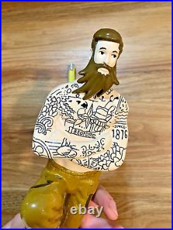 Charlie Wells Beer Tap Handle Knob Keg Draft Bar Topper Brewing Dry Hopped Lager