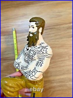 Charlie Wells Beer Tap Handle Knob Keg Draft Bar Topper Brewing Dry Hopped Lager
