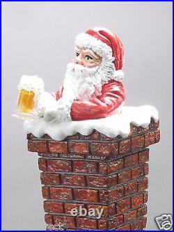 Cheers (christmas, Santa With Mug) Bar Beer Tap Handle Direct From Ron Lee