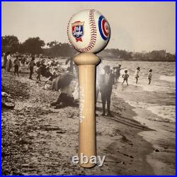 Chicago Cubs MLB Beer Tap Handle Baseball World Series Bat Handle Cubby Bear NEW