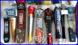 Collection Lot of 28 New & Used Beer Tap Handles