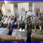 Collection Of 33 Beer Tap Handles Keg Pulls Lot Used All Different MANY RARE