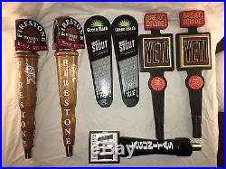 Collection of 72 Tap beer handles, Priced to sell