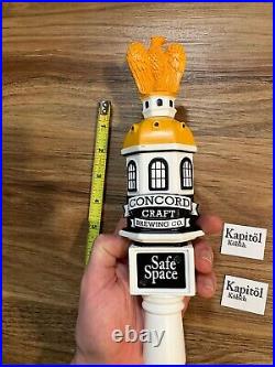 Concord Craft Beer Tap Handle Knob Bar Draft Top Safe Space Kapitol Kolsch