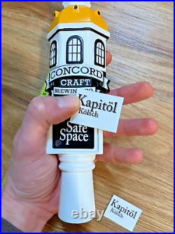 Concord Craft Beer Tap Handle Knob Bar Draft Top Safe Space Kapitol Kolsch
