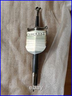 Conquest Brewing Co Dagger Beer Tap Handle D&D Dungeon Theme Brewery Taproom Conquest Brewing Co Dagger Beer Tap Handle D&D Dungeon Theme Brewery Taproom