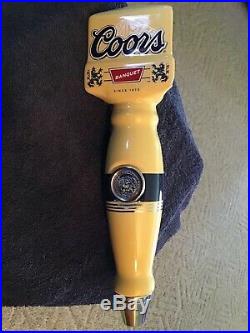 Coors Banquet Ceramic Beer Tap Handle! New