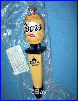 Coors Banquet Rodeo Clown Figural Beer Tap Handle-Bobble head PRCA New ...