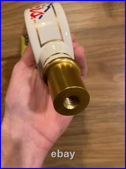 Coors Beer Tap Handle Knob Top Draft Kegerator Bar Brewing Ceramic Vintage