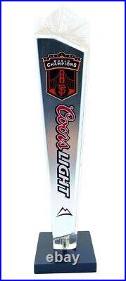 Coors Light 2010 San Francisco Giants World Champions Beer Tap Handle NEW OLD