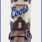 Coors Light Western Cowboy Boot with Spurs 3D Figural Beer Tap Handle