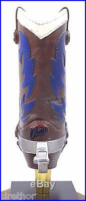 Coors Light Western Cowboy Boot with Spurs 3D Figural Beer Tap Handle