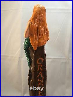 Coronado Orange Pale Ale Beer Tap Handle Non Reproduction Figural Mermaid Tap