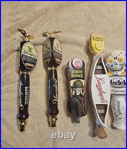 Craft beer tap handle lot