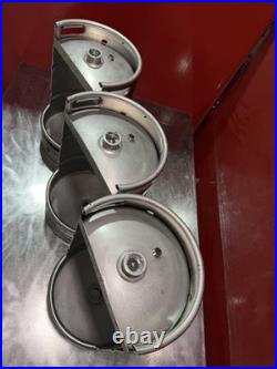 Custom Keg Urinal with Top Manual Flush & Beer Tap Handle