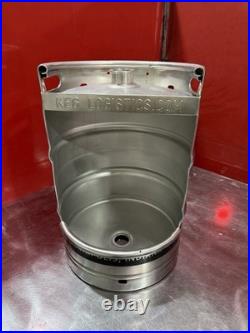 Custom Keg Urinal with Top Manual Flush & Beer Tap Handle