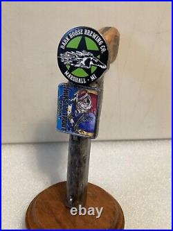 DARK HORSE BREWING 6-SHOOTER REVOLVER PEACEMAKER draft beer tap handle. MICHIGAN DARK HORSE BREWING 6-SHOOTER REVOLVER PEACEMAKER draft beer tap handle. MICHIGAN