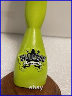 DEAD FROG BREWING FROGS LEG Draft tap handle. CANADA