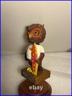 DELUXE HOOTERS OWL 20TH ANNIVERSARY BOBBLEHEAD Draft beer tap handle. FLORIDA