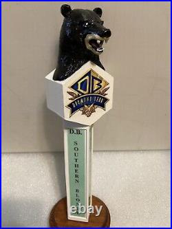 DIAMOND BEAR SOUTHERN BLONDE BLACK BEAR draft beer tap handle. ARKANSAS DIAMOND BEAR SOUTHERN BLONDE BLACK BEAR draft beer tap handle. ARKANSAS