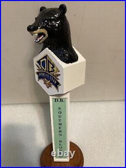 DIAMOND BEAR SOUTHERN BLONDE BLACK BEAR draft beer tap handle. ARKANSAS DIAMOND BEAR SOUTHERN BLONDE BLACK BEAR draft beer tap handle. ARKANSAS