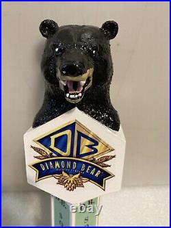 DIAMOND BEAR SOUTHERN BLONDE BLACK BEAR draft beer tap handle. ARKANSAS DIAMOND BEAR SOUTHERN BLONDE BLACK BEAR draft beer tap handle. ARKANSAS
