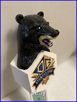 DIAMOND BEAR SOUTHERN BLONDE BLACK BEAR draft beer tap handle. ARKANSAS DIAMOND BEAR SOUTHERN BLONDE BLACK BEAR draft beer tap handle. ARKANSAS