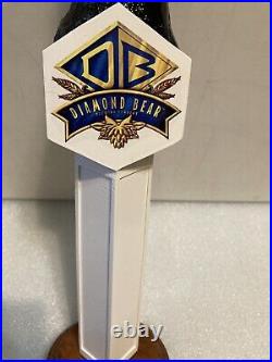 DIAMOND BEAR SOUTHERN BLONDE BLACK BEAR draft beer tap handle. ARKANSAS DIAMOND BEAR SOUTHERN BLONDE BLACK BEAR draft beer tap handle. ARKANSAS