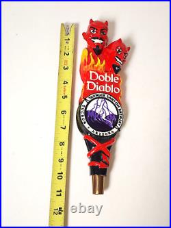 DOBLE DIABLO Beer Bar Tap Handle Thunder Canyon Brewery Tucson AZ RARE Clean DOBLE DIABLO Beer Bar Tap Handle Thunder Canyon Brewery Tucson AZ RARE Clean
