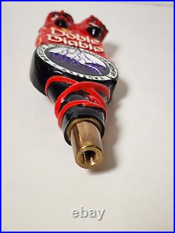 DOBLE DIABLO Beer Bar Tap Handle Thunder Canyon Brewery Tucson AZ RARE Clean DOBLE DIABLO Beer Bar Tap Handle Thunder Canyon Brewery Tucson AZ RARE Clean