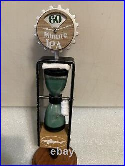 DOGFISH HEAD UBER MINUTE IPA HOURGLASS DESIGN draft beer tap handle. DELAWARE DOGFISH HEAD UBER MINUTE IPA HOURGLASS DESIGN draft beer tap handle. DELAWARE