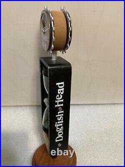DOGFISH HEAD UBER MINUTE IPA HOURGLASS DESIGN draft beer tap handle. DELAWARE DOGFISH HEAD UBER MINUTE IPA HOURGLASS DESIGN draft beer tap handle. DELAWARE
