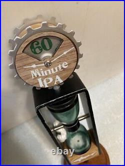 DOGFISH HEAD UBER MINUTE IPA HOURGLASS DESIGN draft beer tap handle. DELAWARE DOGFISH HEAD UBER MINUTE IPA HOURGLASS DESIGN draft beer tap handle. DELAWARE