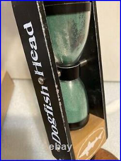 DOGFISH HEAD UBER MINUTE IPA HOURGLASS DESIGN draft beer tap handle. DELAWARE DOGFISH HEAD UBER MINUTE IPA HOURGLASS DESIGN draft beer tap handle. DELAWARE