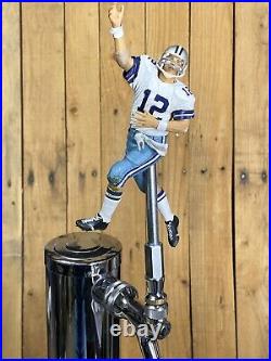 Dallas Cowboys Beer Tap Handle NFL Football Roger Staubach Hail Mary Dallas Cowboys Beer Tap Handle NFL Football Roger Staubach Hail Mary