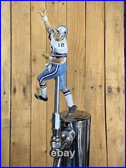 Dallas Cowboys Beer Tap Handle NFL Football Roger Staubach Hail Mary Dallas Cowboys Beer Tap Handle NFL Football Roger Staubach Hail Mary