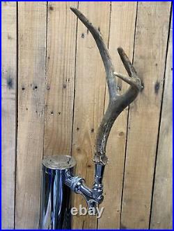 Deer Antlers Beer Keg Tap Handle Pair 2 Antler Set Hunting Rifle Bow