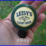 Defunct Leisy's Light Beer Tap Knob Handle Top Cleveland Ohio Brewing Company