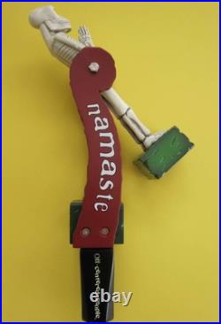Dogfish Head Craft Brew Beer 2013 Namaste Uber Tap Handle Delaware Brewery NEW Dogfish Head Craft Brew Beer 2013 Namaste Uber Tap Handle Delaware Brewery NEW